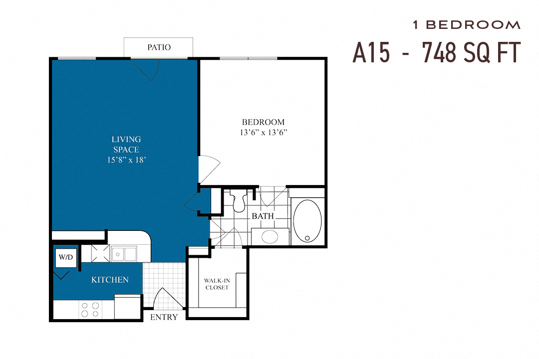 Commons Park West One Bedroom A15